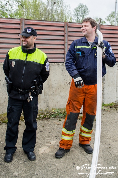 Doplnění vody v Kralupech nad Vltavou