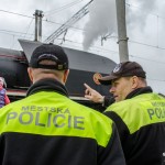 Městská policie u vlaku :)