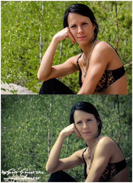 Postprocessing Before - After