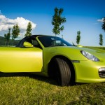 Porsche Boxster na golf Kaskáda