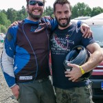 Vašek Noid Bárta a Václav Bláha z Divokýho Billa na Destruction Derby 2013 Sosnová