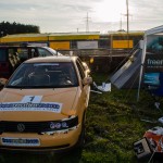Nachystané auto na destruction derby