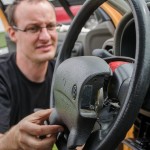 Kuba demontuje airbag