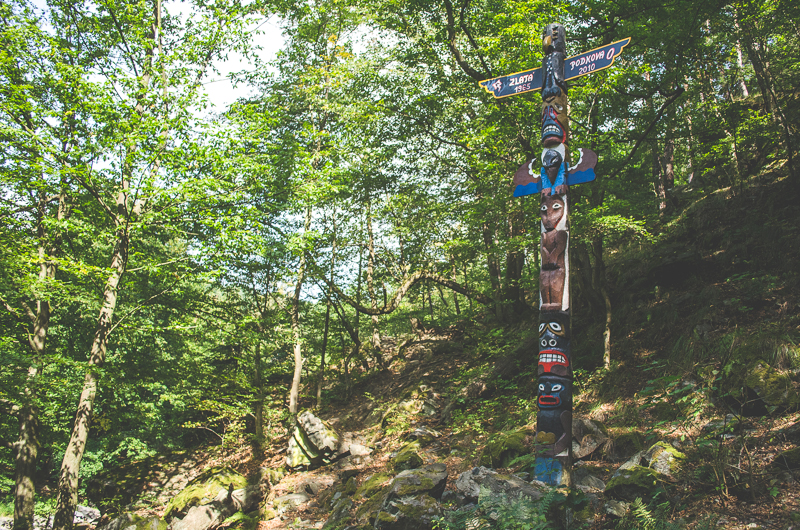 Totem na Zlaté podkově