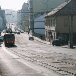 Ulice Milady Horákové před rekonstrukcí