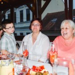 Rodinná oslava U Farlíků ve Křtinách