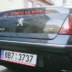 Nálepky na SPZ
