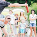 Ukázka bull sportů na brněnských psích dnech