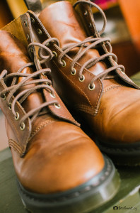 Kožené boty Dr. Martens smokethorn