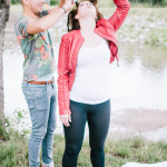 Backstage z styling focení