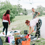 Backstage z styling focení