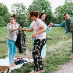 Backstage z styling focení