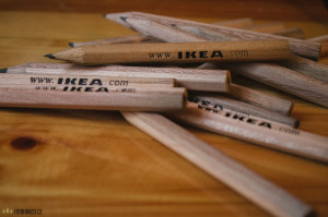 Návštěva Ikea Brno - tužky