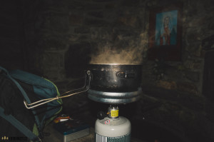 Vaření čaje na vařiči Var 2