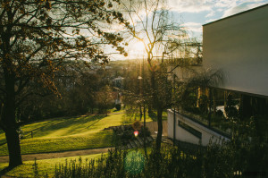 Západ slunce vila Tugendhat