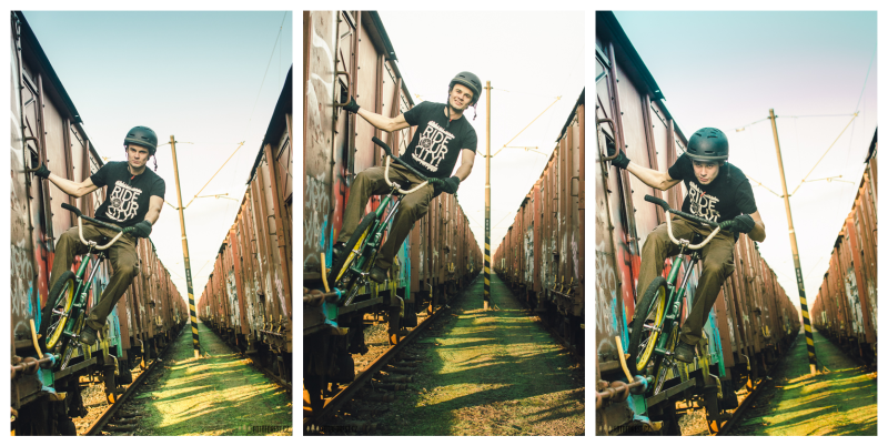 Opuštěné vlakové nádraží Brno, Ride your city