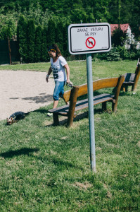 Venčení psa v zákazu