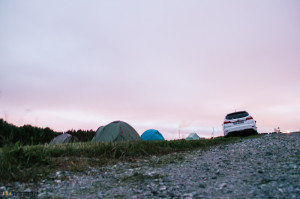 Bergen Airport camping