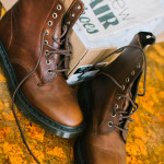 Kožené boty Dr. Martens smokethorn